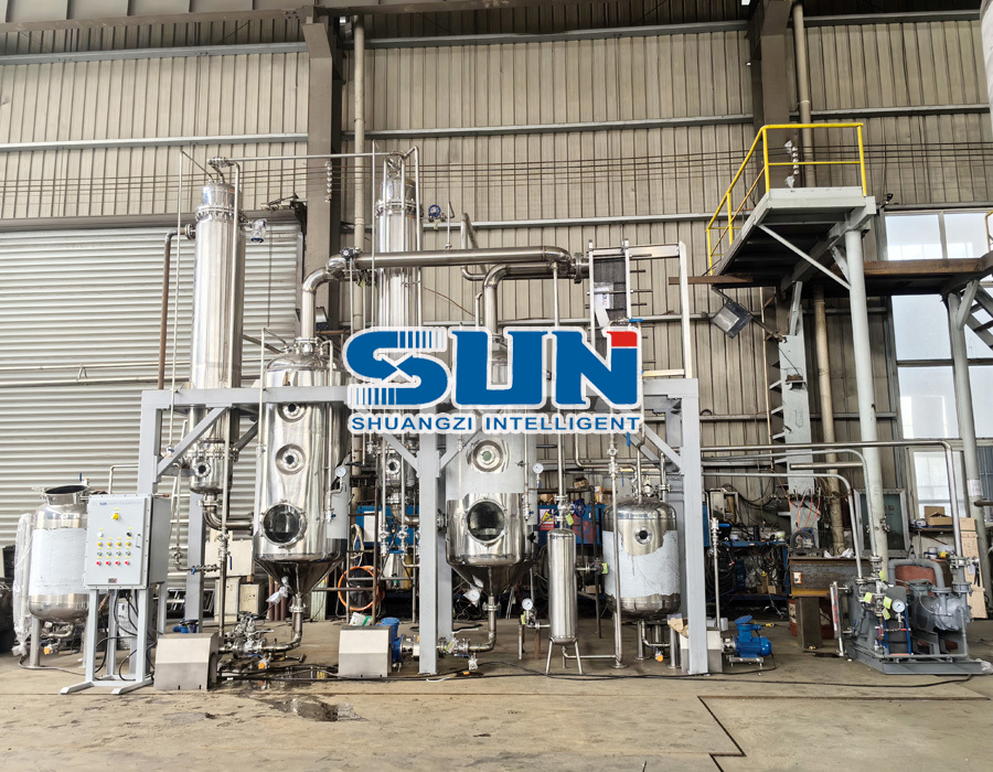 Thiết bị bay hơi màng rơi chân không bằng thép không gỉ